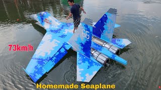 I Successfully Created an SU 35 Fighter to Move on Water [upl. by Nissy]