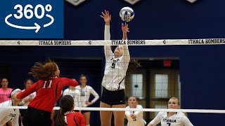 Practice with the IC Volleyball Team  360º  Ithaca College [upl. by Bradney]