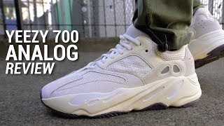 Adidas YEEZY Boost 700 Analog Review amp On Feet [upl. by Debor]