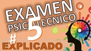 TEST PSICOTECNICOS OMNIBUS  5 VARIADOS DE EXAMEN EXPLICADOS En español [upl. by Coleen127]