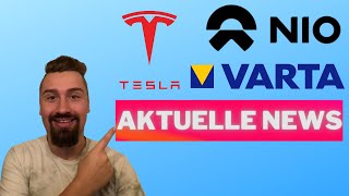 Varta Nio und Tesla Aktie  Aktuelle News und Entwicklungen [upl. by Tnemelc]