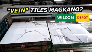 Marble Vein Tiles LATEST Price Philippines Wilcon Depot [upl. by Joellen474]