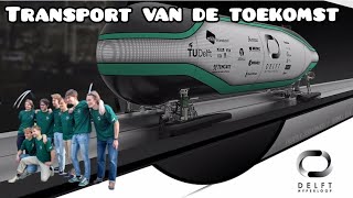 TU Delft Hyperloop Lane Switch  Het TRANSPORT van de TOEKOMST [upl. by Tharp]