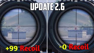 UPDATE 26🔥New Illegal Less Recoil HACK Trick😱 [upl. by Darnok943]