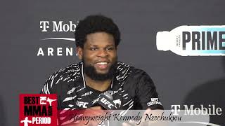 Kennedy Nzechukwu UFC 310 Post Fight Interview [upl. by Brigham]