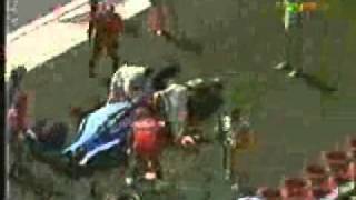 rubens barrichello crash 1994 san marino gp fridaywmv [upl. by Hannibal]