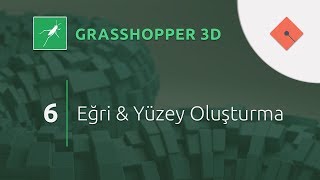 Yakın Kampüs  Grasshopper Ders 6  Eğri ve Yüzey Oluşturma [upl. by Yrad466]