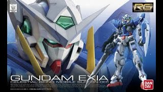 Gundam Model RG GN 001 GUNDAM EXIA [upl. by Atoel]