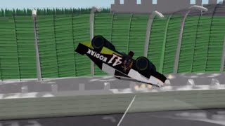 1996 Winston Select 500 Ricky Craven Talladega Flip Attempt 2 Roblox Reenactment [upl. by Olsson]