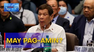 FPRRD may pagamin sa DDS at reward system sa Senate hearing  STL [upl. by Akiner689]