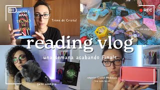 READING VLOG 3 📖 ¿acabaré Finale de una vez ya 😋 [upl. by Mcnalley]