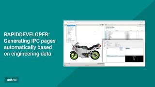 RapidDeveloper Tutorial Generating IPC pages automatically based on BOM engineering data [upl. by Einor]