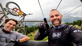 RIDING MTB IN SUPER MORZINE 2022 ROADTRIP PART 2 🔥 [upl. by Ines478]