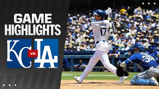 Royals vs Dodgers Game Highlights 61624  MLB Highlights [upl. by Ika]