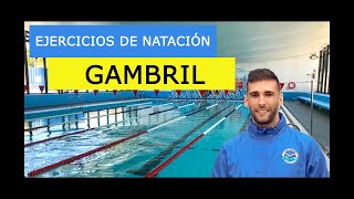 CROL GAMBRIL  Ejercicios de Natación  LAGUZ SWIMMING [upl. by Nemracledairam994]