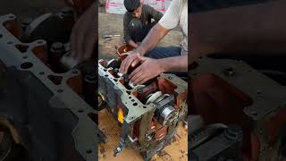 Engine crank fitting  mechanic 🧑‍🔧￼￼ [upl. by Seaton]