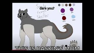 Audition of Syala raskins mum for AdriLovesGames [upl. by Anilra843]