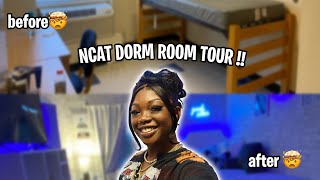 Freshman year dorm tour NCAT Pride Hall single suite  The KhiaNicole [upl. by Krista35]