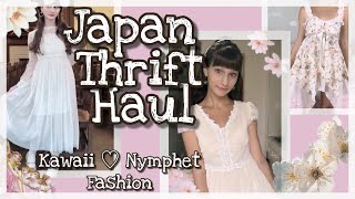 HUGE JAPAN THRIFT HAUL ♡ Best Things I Thrifted in Japan ♡ Kawaii Fashion Thrifting [upl. by Elatsyrk]