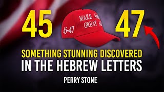 Something Stunning Discovered in the Hebrew Letters  Perry Stone [upl. by Eceeryt523]