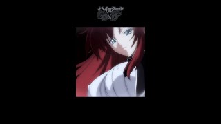 Rias Gremory  High School DxD EDIT shorts [upl. by Survance68]