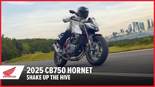 New 2025 CB750 Hornet Shake up the hive  Street Motorcycle  Honda [upl. by Ennovyhs563]