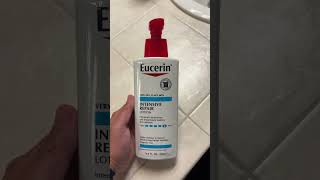 Eucerin Intensive Repair Body Lotion  Product Review [upl. by Ahseid866]