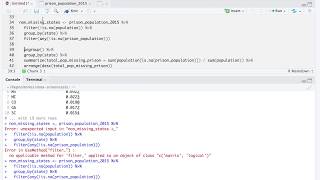 Tidy Tuesday screencast Analyzing incarceration data in R [upl. by Lynch182]