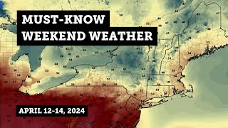 Weekend Weather Exclusive Tompkins County NYs Detailed Weekend Forecast April 1214 2024 [upl. by Richter]