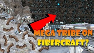 STARTING WITH A FULL TRIBE ON THE BEST STEAM FIBERCRAFT EVER start amp PvP ark survival evolved [upl. by Aruam749]