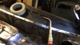 Torana restoration part 2Plenum chamber rust repair [upl. by Nhaj128]