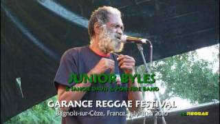 JUNIOR BYLES quotBeat Down Babylonquot Garance Reggae Festival 2010 [upl. by Merline651]