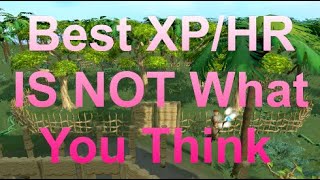 15 Woodcutting XP Rates  Best Method Is 514k XPHR No Bonus XP [upl. by Hceicjow934]