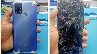 I Restored A Cracked TECNO POVA Phone  You Wont Believe What Happened [upl. by Yticilef]