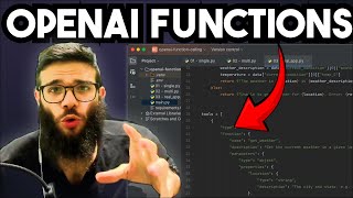 OpenAI Function Calling For Beginners [upl. by Eynenihc]