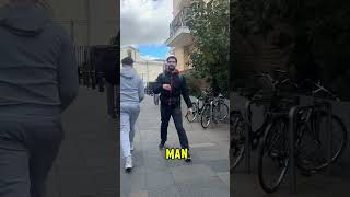 Swerving peoples hands public prank 😂 viral video pranks funnypranks [upl. by Anirroc]