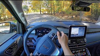 2020 Lincoln Navigator Black Label AWD  POV Test Drive Binaural Audio [upl. by Odlavu]