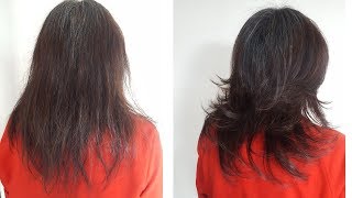 COMO CORTAR EL CABELLO PARA DAR VOLUMEN  LEONARDO RAMIREZ [upl. by Garin]