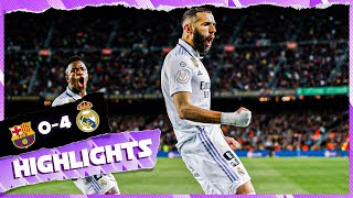 FC Barcelona 04 Real Madrid  HIGHLIGHTS  Copa del Rey [upl. by Les]