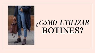 Cómo USAR BOTINES con JEANS de forma CORRECTA ✅  Cómo usar jeans con botines [upl. by Nitfa194]