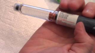 Injecting Insulin with a Pen Spanish [upl. by Deanne]