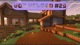 VOD UPLOAD 25 Figuring out the Base Plans  Minecraft [upl. by Mansfield]