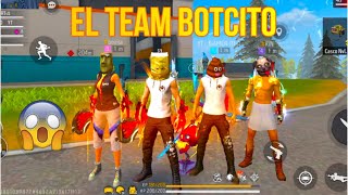 EL TEAM BOTCITO 😎 HACIENDO TRAVESURAS EN FREE FIRE ☠ [upl. by Saihtam585]