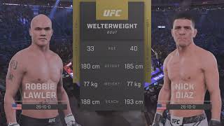 Robbie Lawler vs Nick Diaz Trilogy [upl. by Eleen]