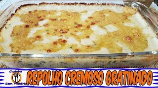 REPOLHO CREMOSO GRATINADO FÁCIL E RÁPIDO [upl. by Aindrea]