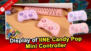 Display of IINE Candy Pop Mini Controller💗💜 [upl. by Amalburga339]