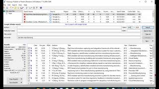 Academic Research with Publish or Perish [upl. by Jere]