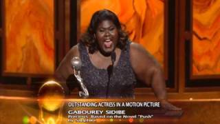 Gabourey Sidibe  41st NAACP Image Awards  Outstanding Actress in a Motion Picture [upl. by Rubliw331]