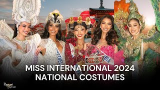 Miss International 2024 National Costumes Reaction [upl. by Einalam]