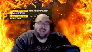 WingsOfRedemption sends trolls to Banworld during rage quitting disaster stream [upl. by Neelyaj]